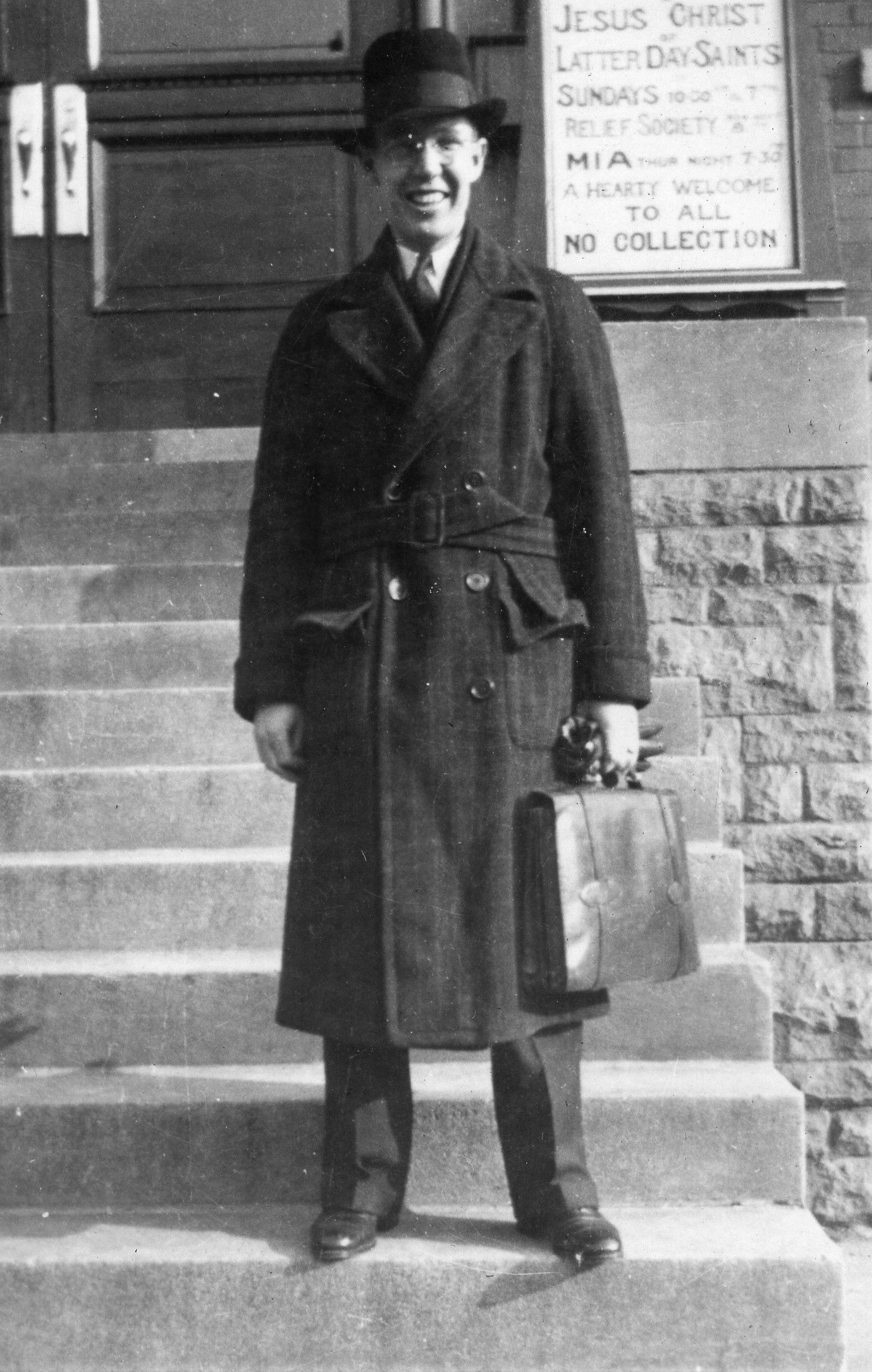 Albert Lynn Payne on his mission in Canada 1935-1938