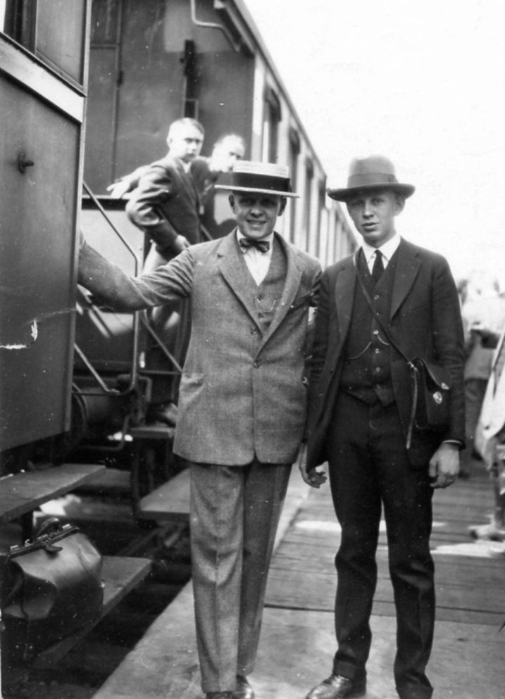 Elders Horace and Richard Peery, Swiss-German Mission