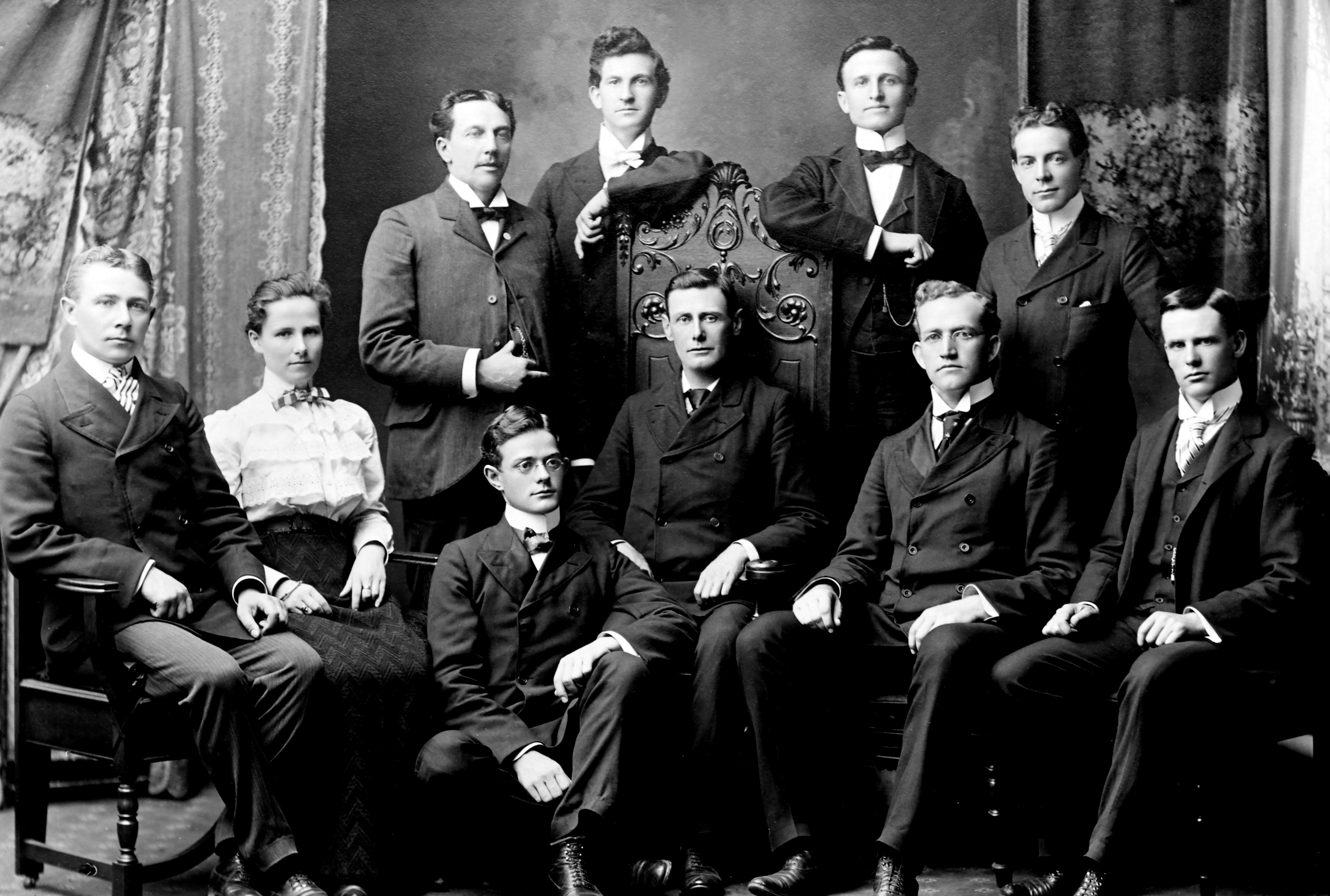 March 1899: Office Staff in Chattanooga - Southern States Mission