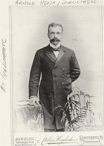 Arnold Heinrich Schulthess (1865 - 1924) Profile