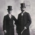 James Morten Peterson and James Monsen missionary companions