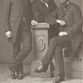 Portrait of Elders Olsen, Peterson, and Hansen, Circa 1885