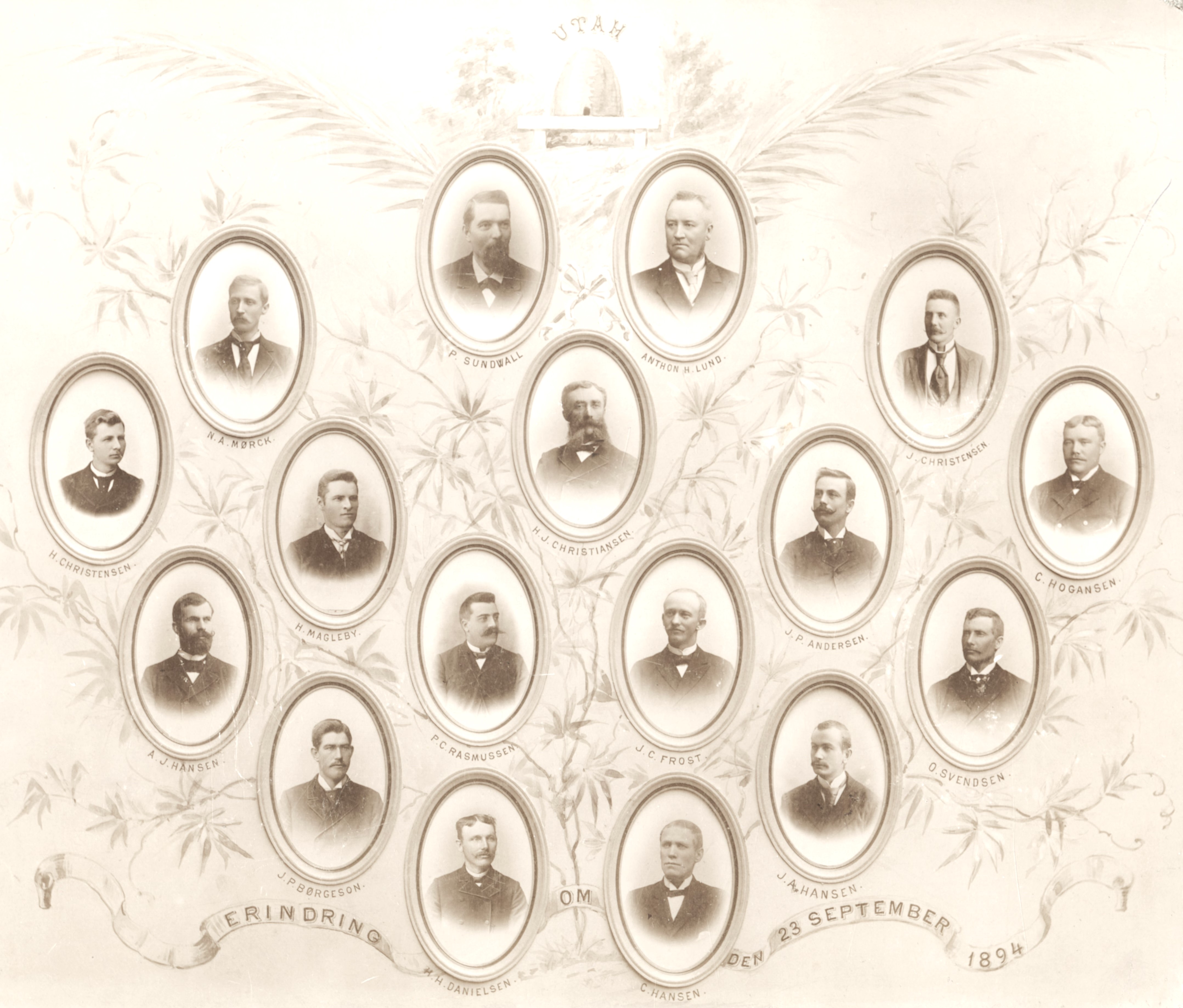 Christiania Conference, Scandinavian Mission,  1894 September 23