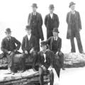1896 - Southern States missionaries at Umbrella Rock, Lookout Mountain, TN