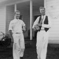 Elders Ermel Morton (left) and Verl Teeples