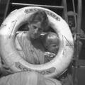 Elsie and Ofa, returning home on the R.M.S. Niagara