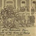 Tabernacle Choir members in Salt Lake City, Between 1883 – 1888