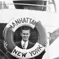 Elder Nephi Allen on SS Manhattan
